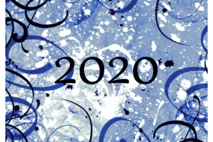 Carte de vœux 2020 cyanotype - papier