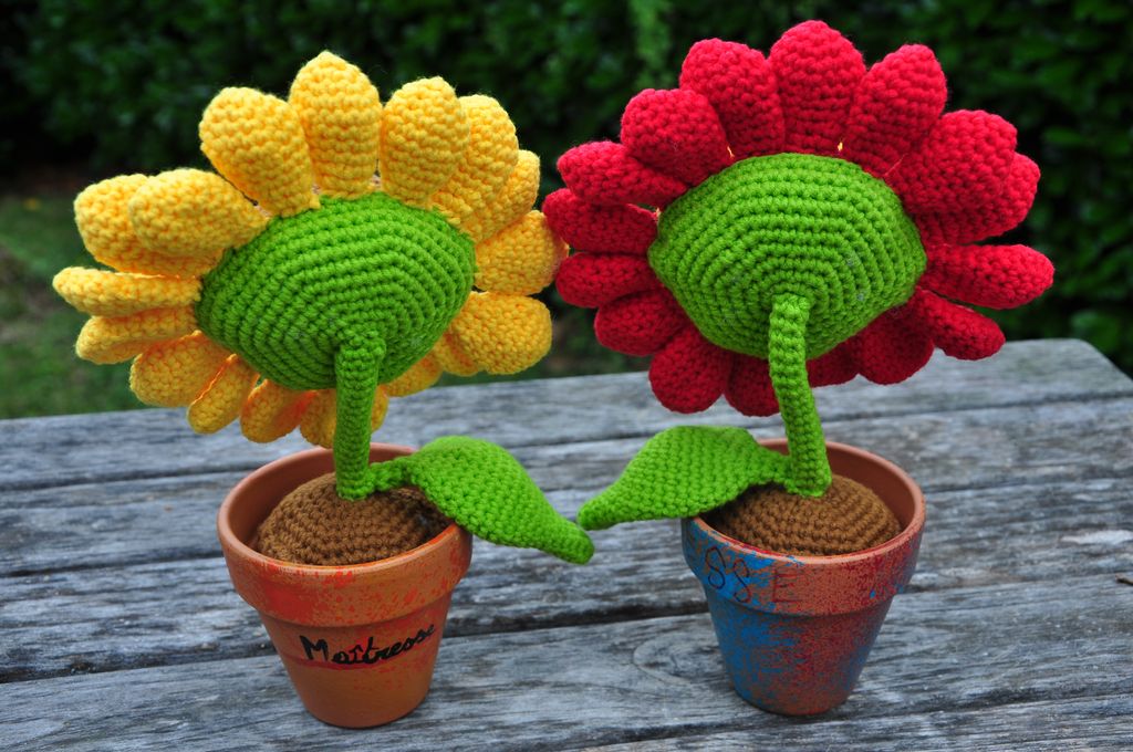 fleurs jumelles - crochet