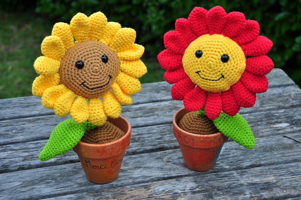 fleurs jumelles - crochet