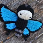 Ulysse, le papillon bleu - crochet
