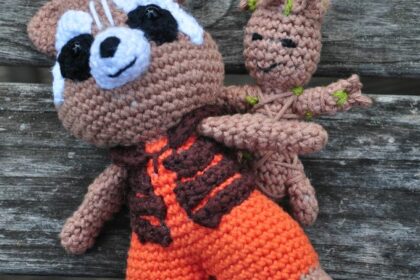 Rocket et Baby Groot - Gardiens de la Galaxie - crochet