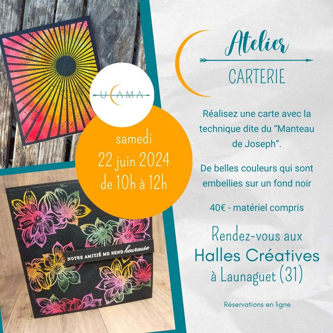 Atelier Carterie Manteau de Joseph aux Halles Créatives