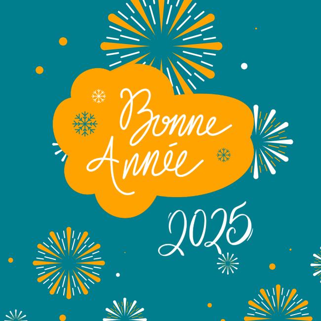 Ucama vous souhaite une bonne année 2025 !